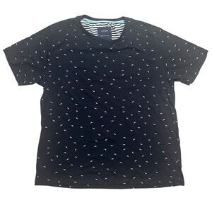 Men's Cactus Man Ricky Singh Short Sleeve T-Shirt Navy Blue Size 3XL Casual Wear